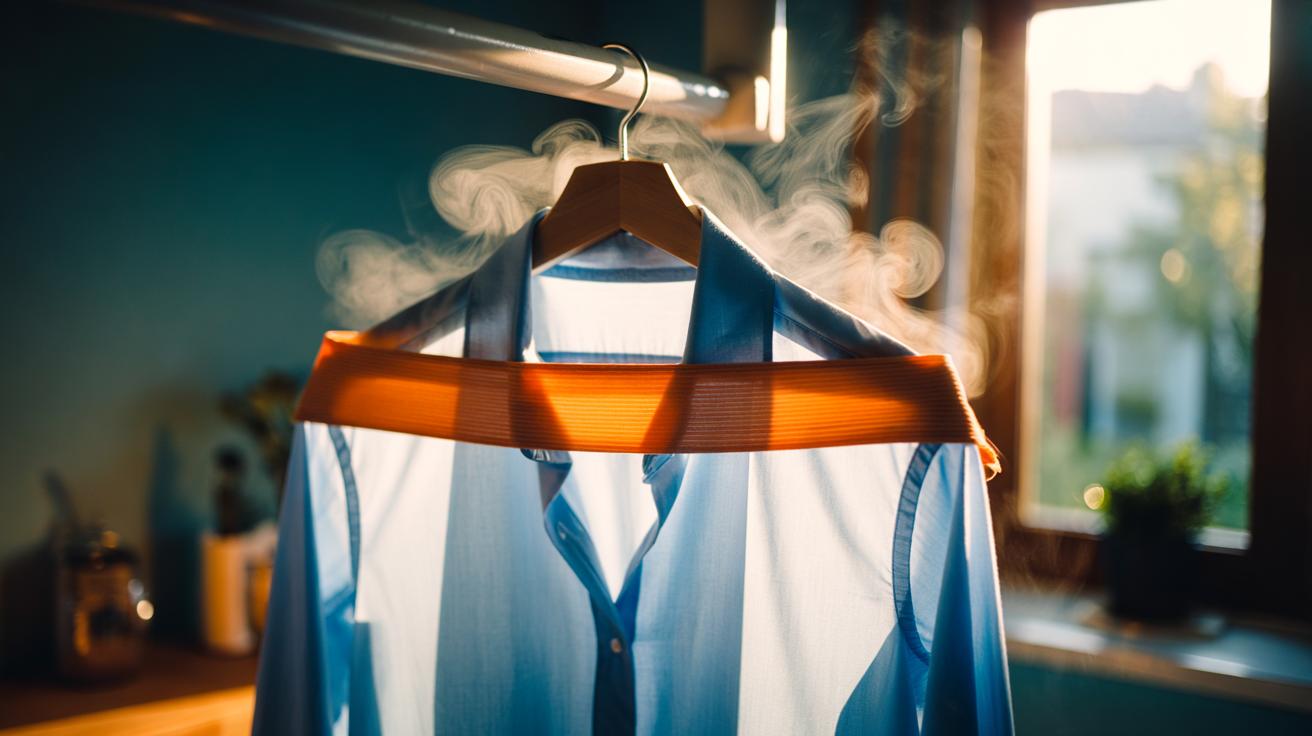 Unbelievably Fresh Laundry Trick: How a rubber band stops wrinkles cold