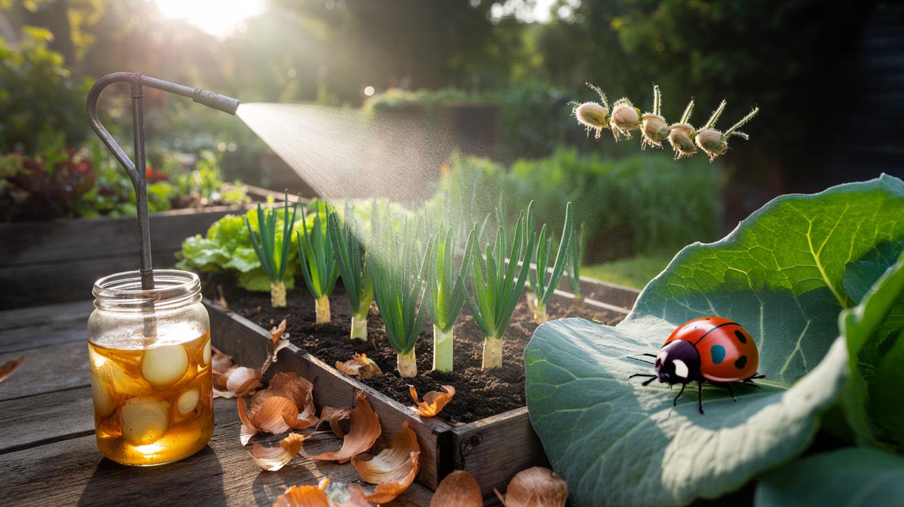 Ward Off Pests Naturally: How Onion Peels Repel Bugs from Your Garden